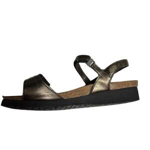 Women's NAOT Metallic Comfort Sandals Size 40 EUC‎